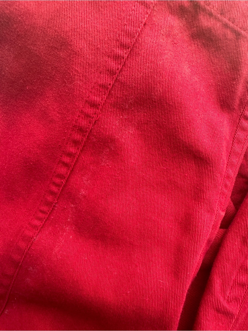 VTG 80's Karen Alexander Red Buckles & Buttons Jumpsuit - Picture 14 of 15